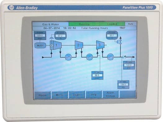 ingersoll_rand_maestro plc custom centrifugal compressor control system