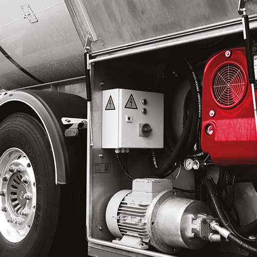 Ingersoll Rand Transport Solutions hydraulisch aandrijfsysteem voor vrachtwagens