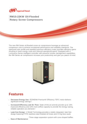 RM15-22KW-Oil-Flooded-Rotary-Screw-Compressors