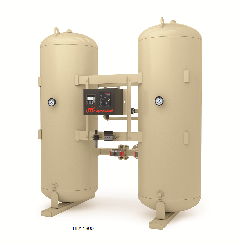compressed air treatment HLA18001800scfm Heatless Desiccant Dryer