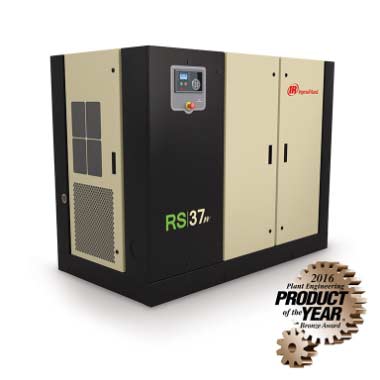 Next Generation RSN3037 kW Rotary Oil Flooded Compressor Ghosted 